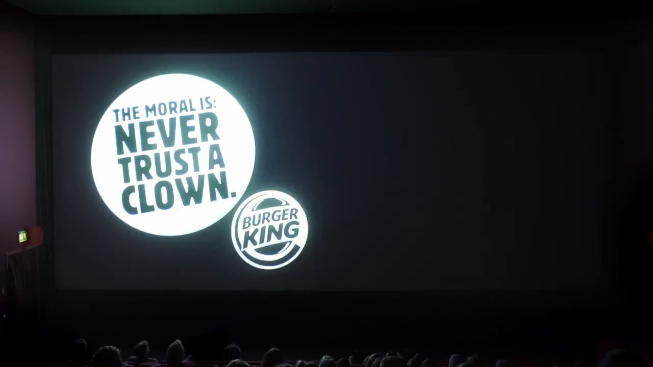 Burger King, Stephen King’in filmiyle McDonald’s’ı trollerse