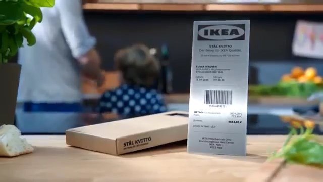 IKEA'dan 25 yıl garantili ürünleri için kağıt yerine çelik fatura
