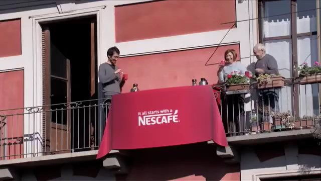 Nescafe'den komşuluk kavramını hatırlatan güzel bir sürpriz